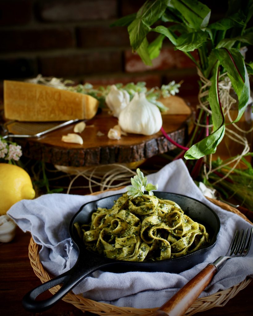 Dandelion Greens Pesto