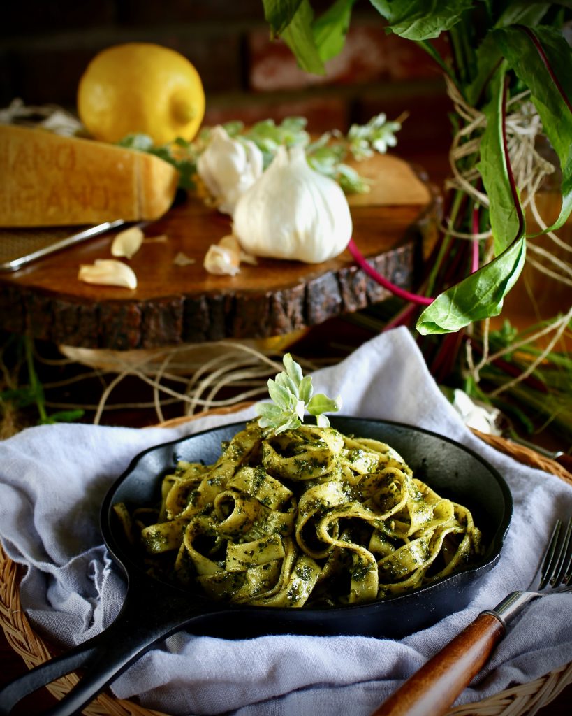 Dandelion Greens Pesto