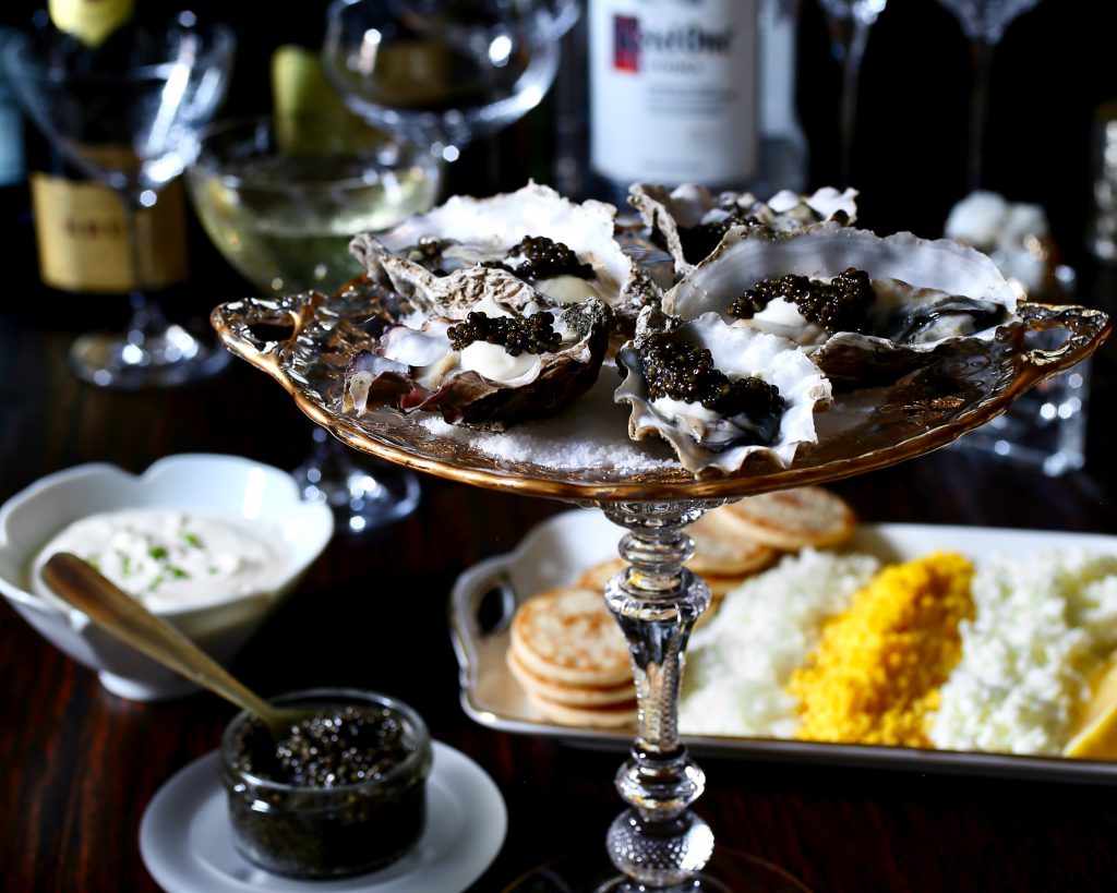 Oysters and Caviar