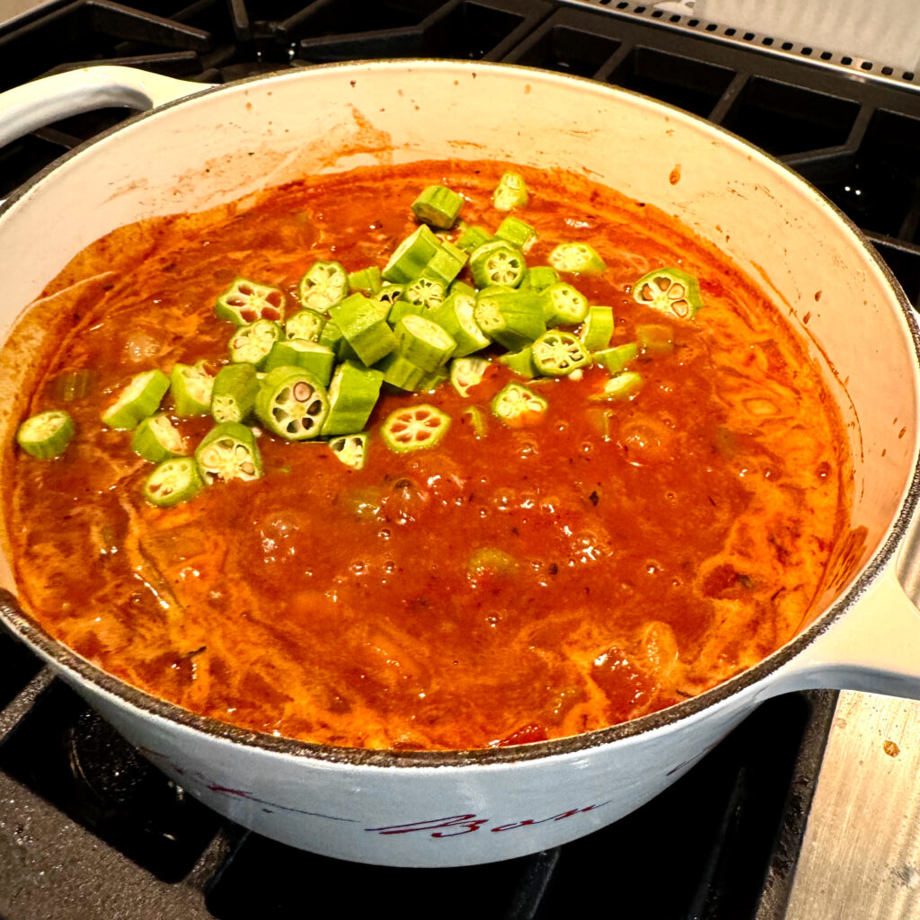 Lucy’s Signature Summer Seafood Gumbo