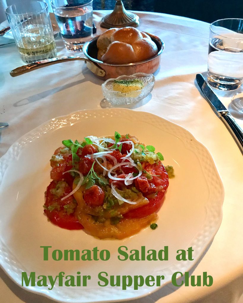 Mayfair Supper Club Tomato Salad