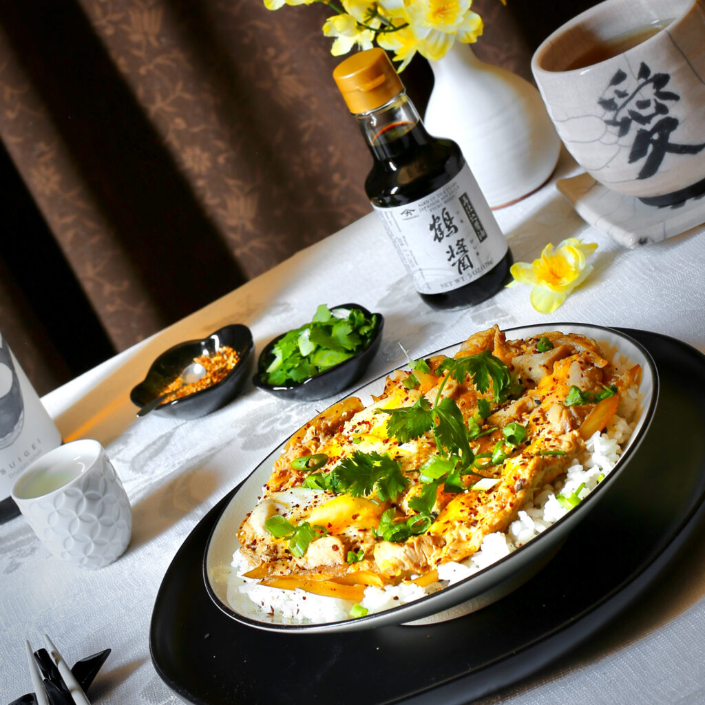Oyakodon - Japanese Chicken and Egg Rice Bowl