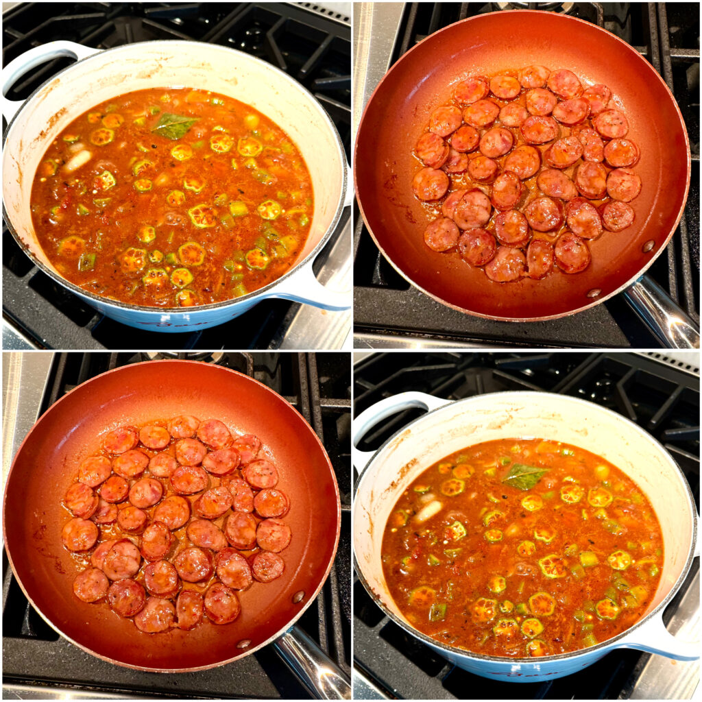 Andouille Sausage and Shrimp Gumbo Soup