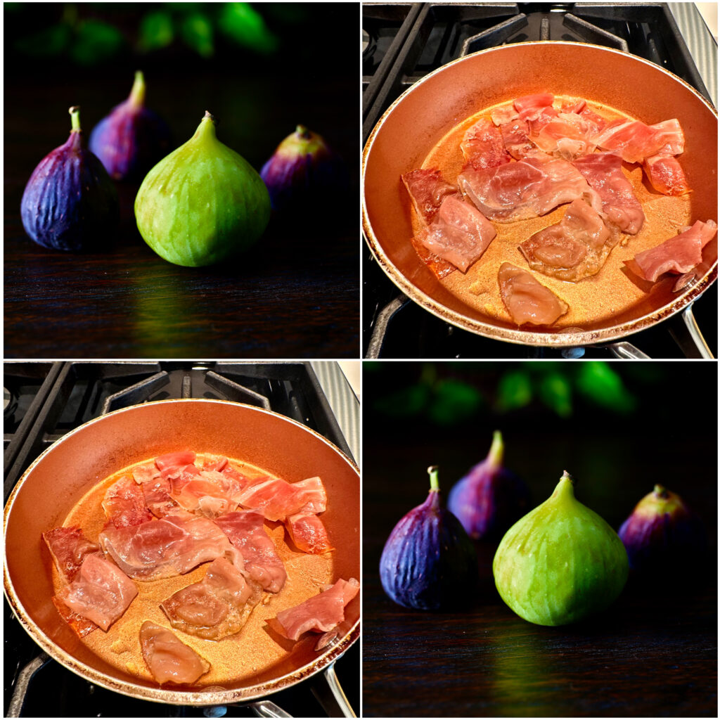 Fresh Figs and Crispy Prosciutto