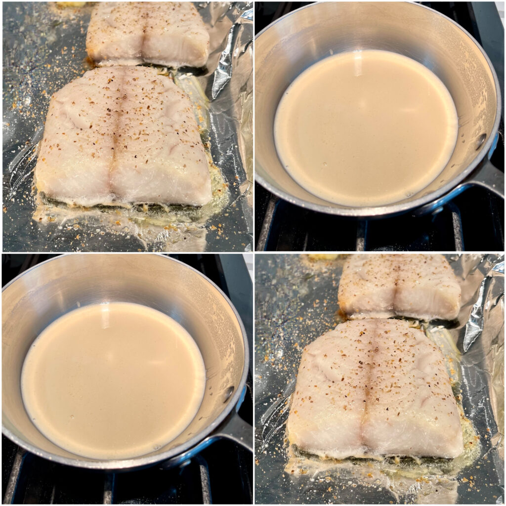 Roasted Sablefish, Chardonnay Cream Sauce Recipe