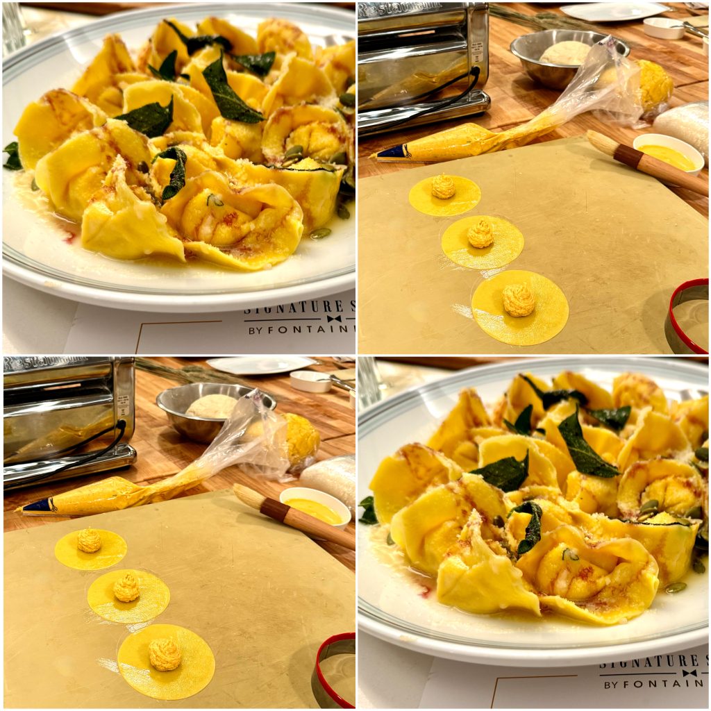 How to make tortelli pasta