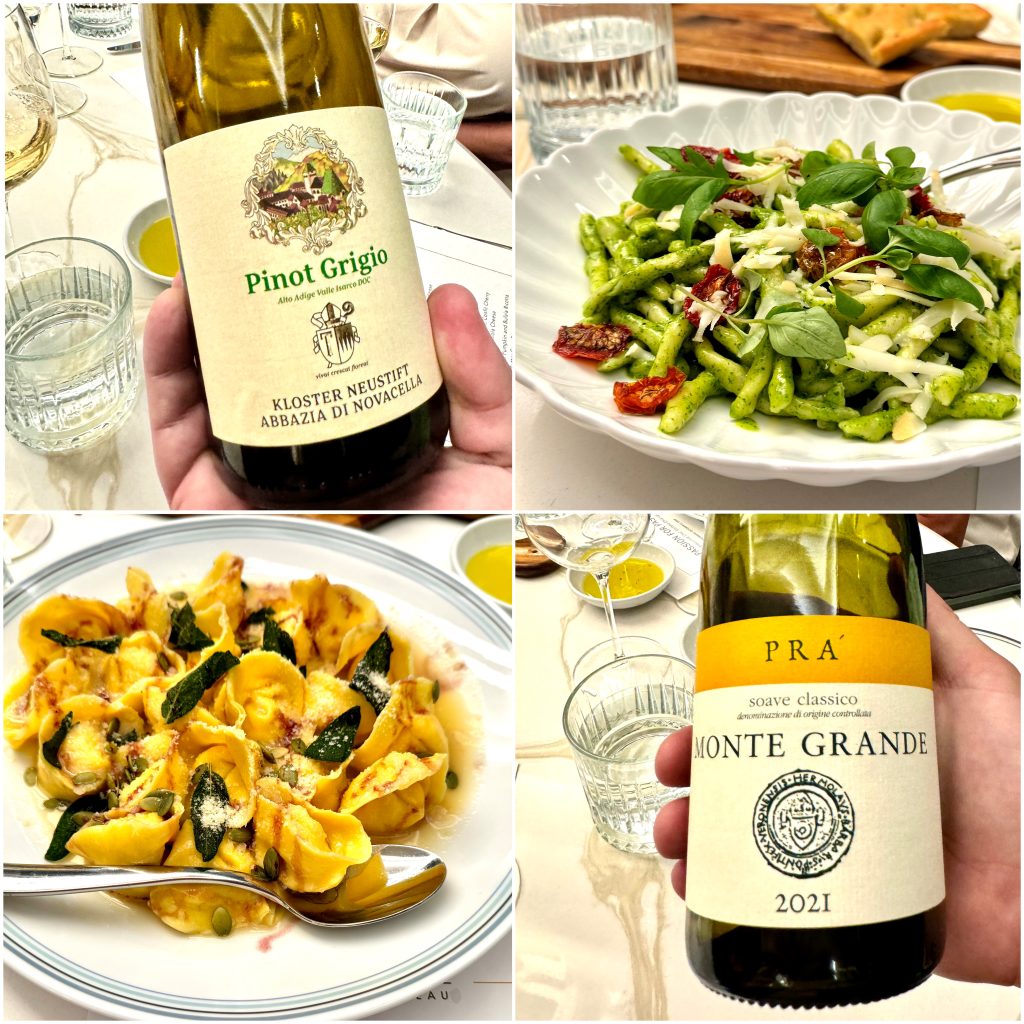 Pairing Italian White Wines with Pasta